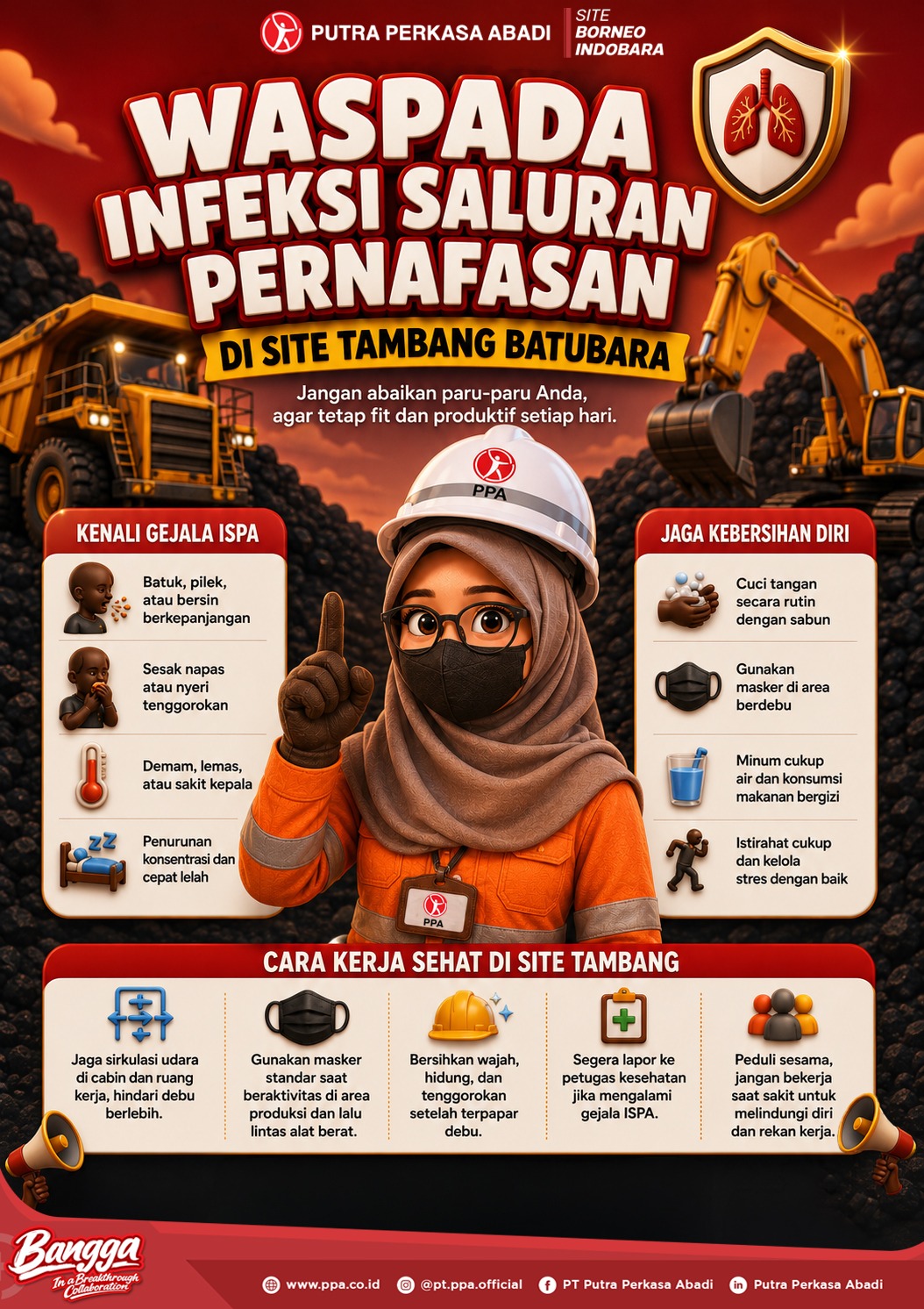 PPA Ingatkan Pekerja Waspadai Risiko ISPA di Awal Musim Kemarau